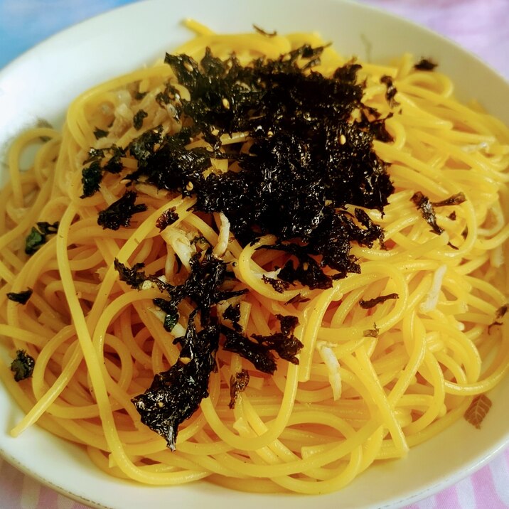 しらすと大葉の和風パスタ